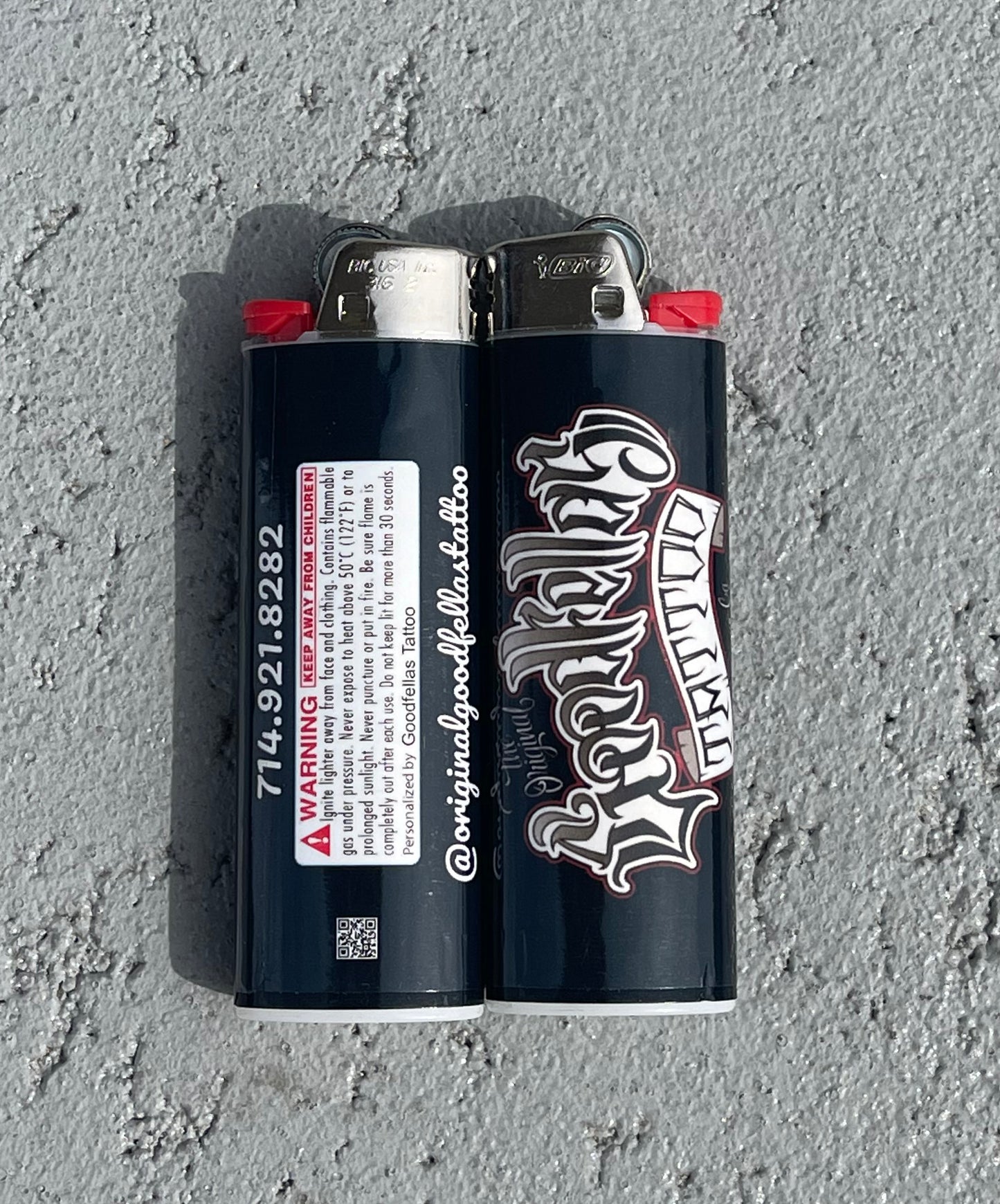 Black Logo Lighter